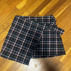 Garage Mini Skirt With Belt